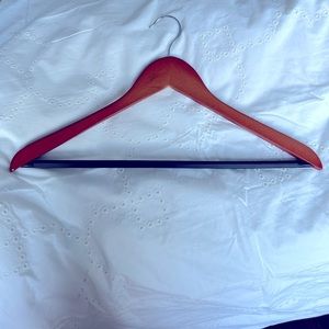 6 Cherry wood hangers, $3 each or 6 for $15